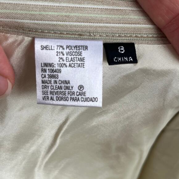 Antonio Melani Rosabel Meadowlands Midi Skirt Color Tawny Size 8. NEW - Picture 9 of 9